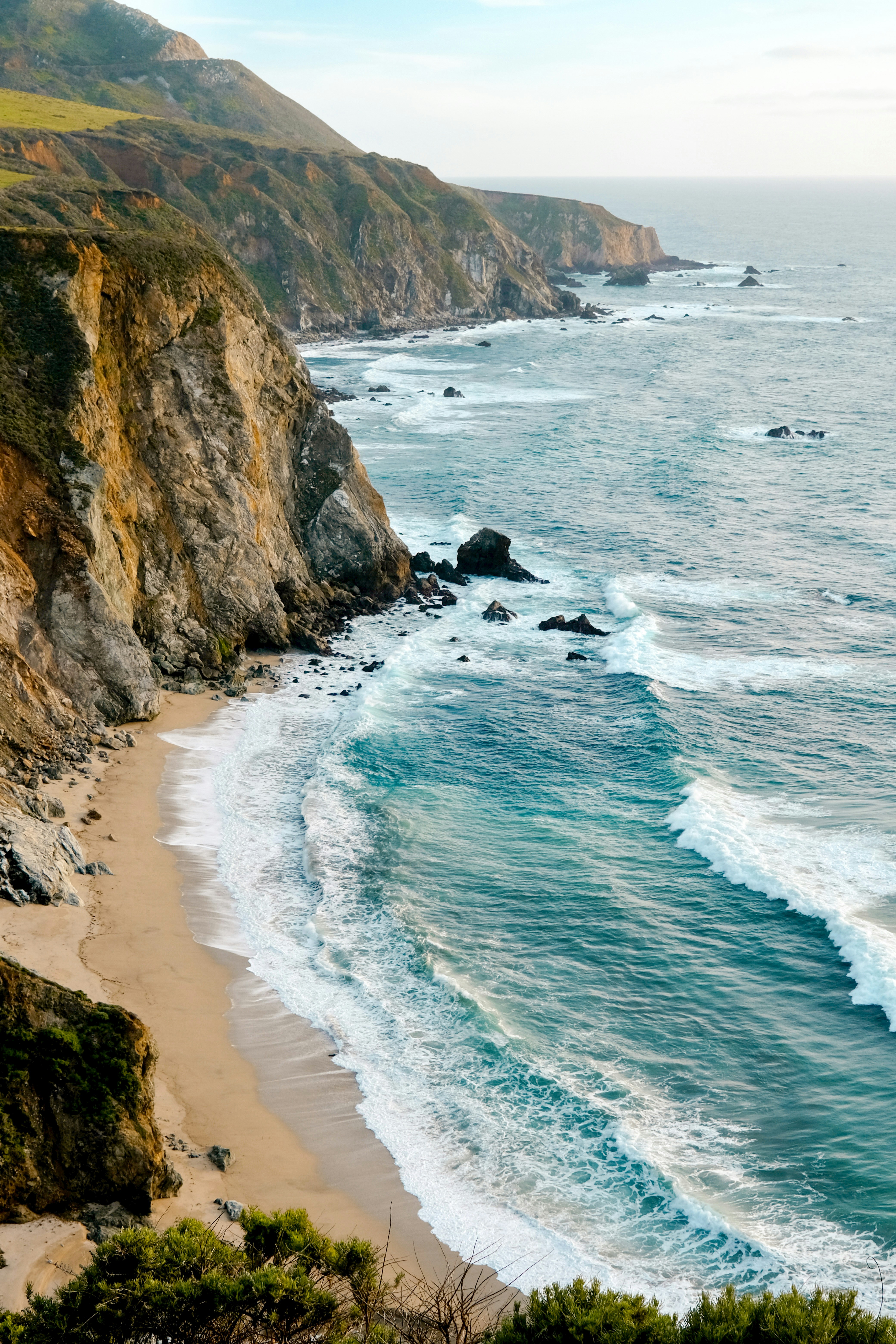 Big Sur California coastline near Carmel