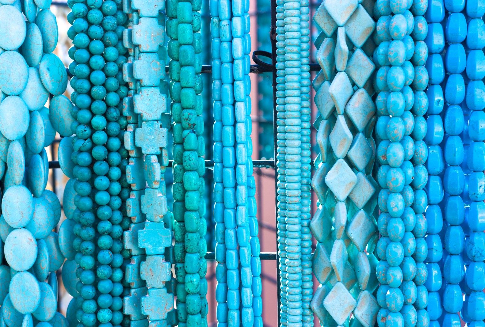 Turquoise jewelry, Santa Fe New Mexico